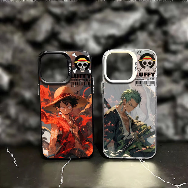 📱 Coque iPhone Luffy & Zoro – Mugiwara 🏴‍☠️