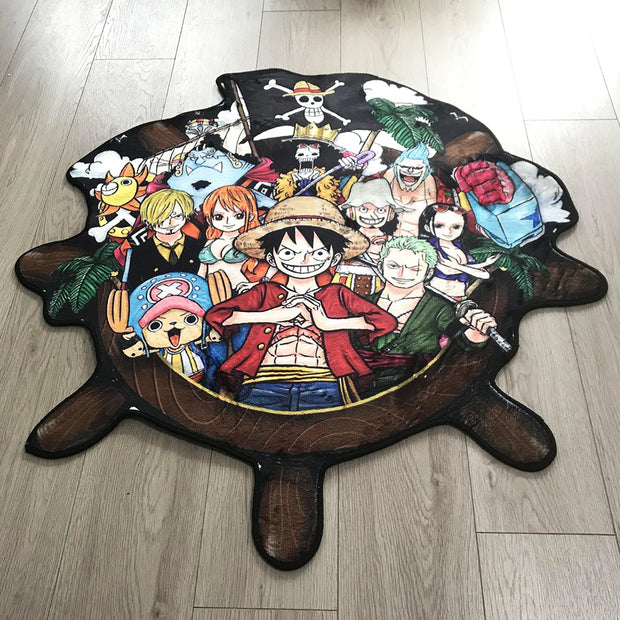 🏴‍☠️ Tapis One Piece - Équipage du Chapeau de Paille