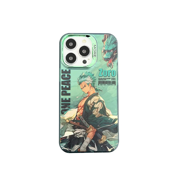 📱 Coque iPhone Zoro – Style Épique avec Dragon 🏴‍☠️