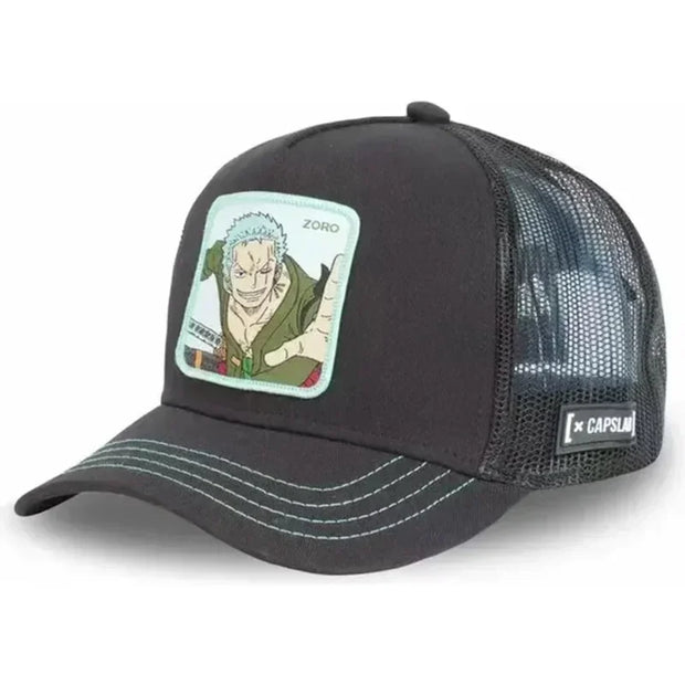 🏴‍☠️ Casquette One Piece – Roronoa Zoro 💚