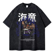 🔥 T-shirt Oversize Kaidou – L’Empereur des Bêtes ! 🔥