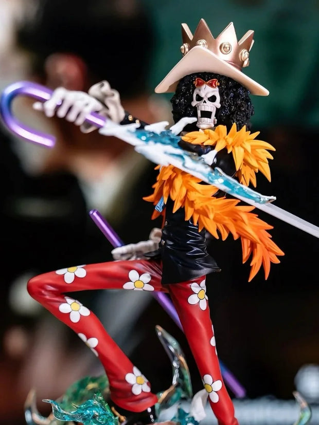 🎸🔥 Figurine Édition Limitée – Brook "Soul King" 🏴‍☠️💀