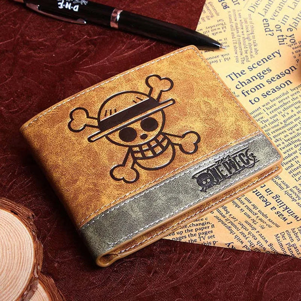🪙 Portefeuille One Piece - 4 Variantes Épiques 🏴‍☠️