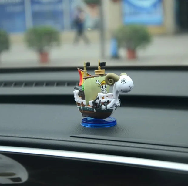 🚢 Mini Figurines One Piece – Vogue Merry & Thousand Sunny 🏴‍☠️