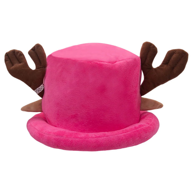 🦌 Chapeau Rose de Tony Tony Chopper - One Piece | Cosplay & Collection 🎩