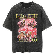 🕶️ T-shirt Oversize Donquixote Doflamingo – Le Roi de Dressrosa 🦩🔥