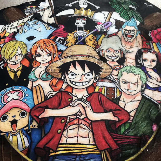 🏴‍☠️ Tapis One Piece - Équipage du Chapeau de Paille