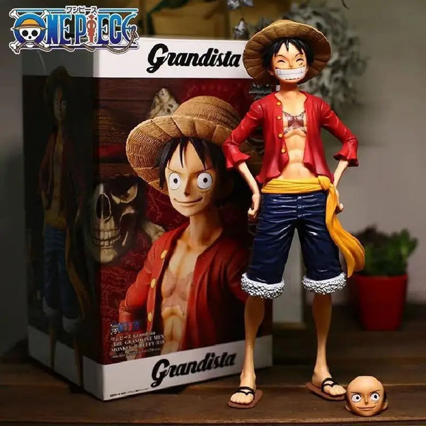 Figurine One Piece – Luffy – 3 Visages Interchangeables