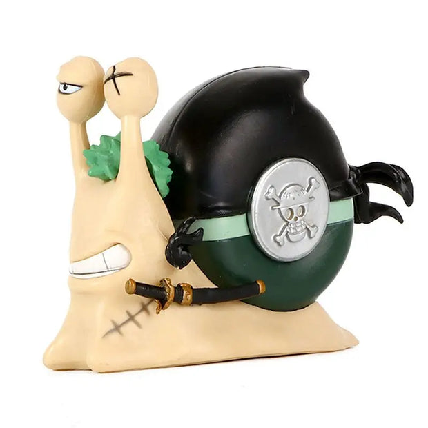 🏴‍☠️ Figurines Escargophones One Piece – Collection 8cm 🐌📞