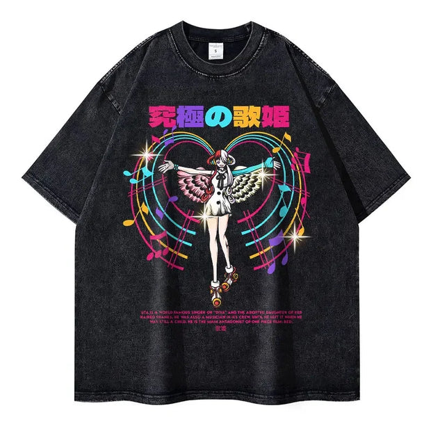 🎶 T-shirt Oversize Uta – La Diva Ultime ! 🎶