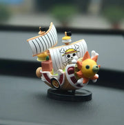 🚢 Mini Figurines One Piece – Vogue Merry & Thousand Sunny 🏴‍☠️