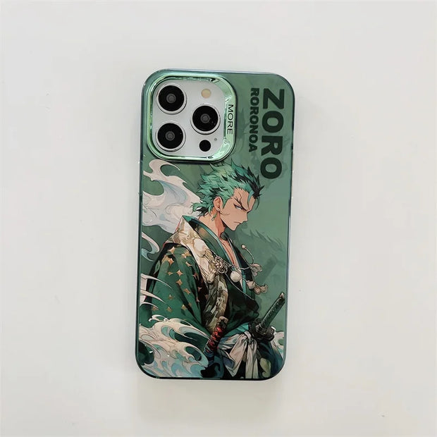 📱 Coque iPhone Zoro – Style Samurai Épique - One Piece 🏴‍☠️