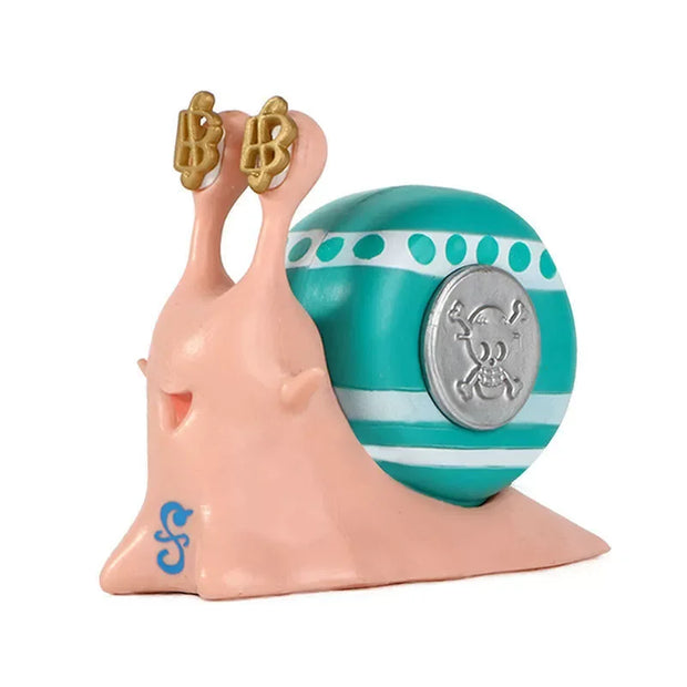 🏴‍☠️ Figurines Escargophones One Piece – Collection 8cm 🐌📞