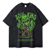 🏴‍☠️ T-shirt Oversize Brook – Le Soul King des Mers 🎸💀