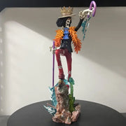 🎸🔥 Figurine Édition Limitée – Brook "Soul King" 🏴‍☠️💀