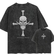 ☠️ T-shirt Oversize Pirates de Barbe Blanche – Emblème Légendaire ☠️