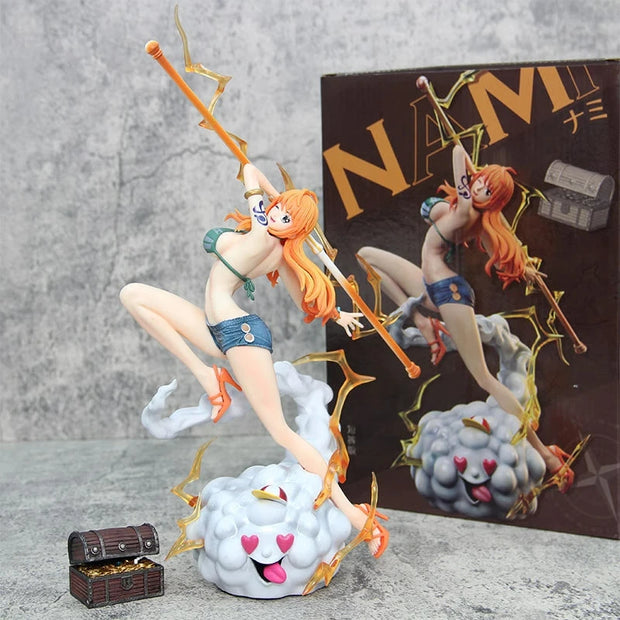 Figurine One Piece – Nami – Attaque Zeus & Climat-Tact