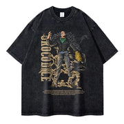 🔥 T-shirt Oversize Crocodile – Le Shichibukai Impitoyable ! 🏴‍☠️🐊