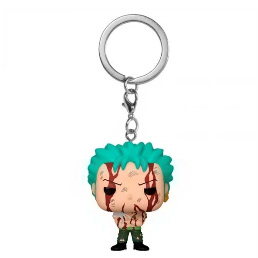 🔑 Porte-Clés Funko Pop Roronoa Zoro –  One Piece 🏴‍☠️