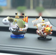 🚢 Mini Figurines One Piece – Vogue Merry & Thousand Sunny 🏴‍☠️
