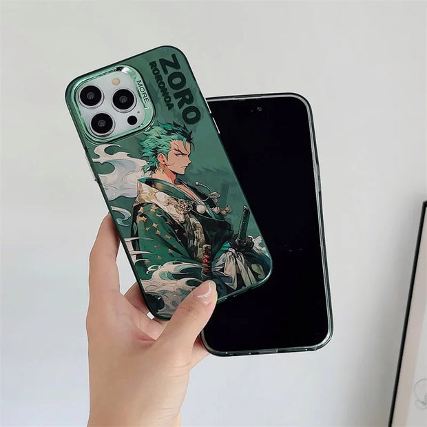 📱 Coque iPhone Zoro – Style Samurai Épique - One Piece 🏴‍☠️