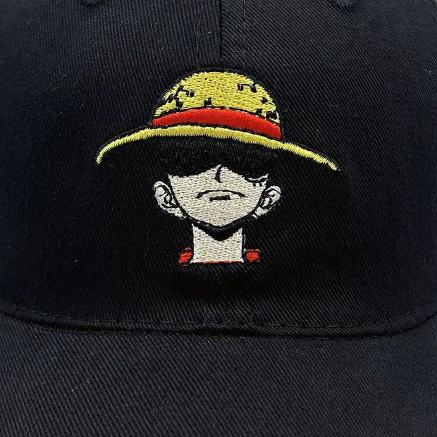 🏴‍☠️ Casquette One Piece - Luffy Chapeau de Paille 🌟
