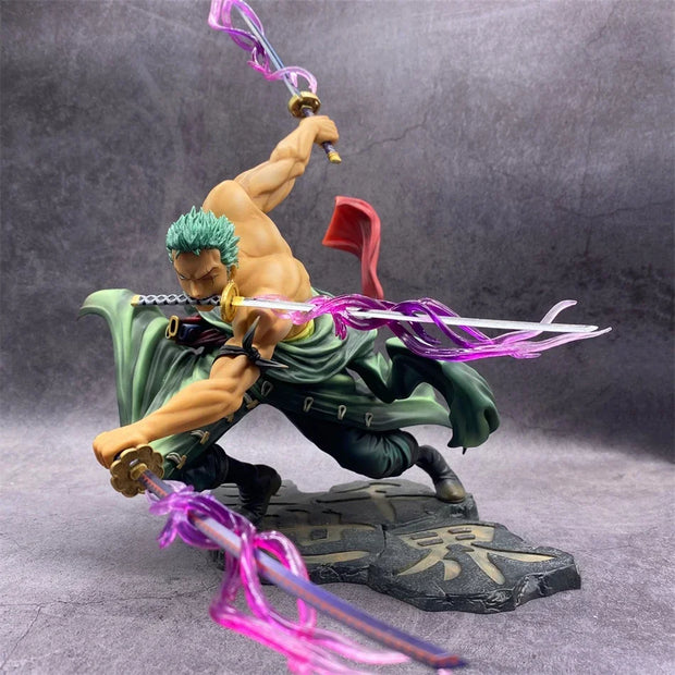 ⚔️ Figurine Roronoa Zoro - One Piece | Technique Santoryu 🏴‍☠️