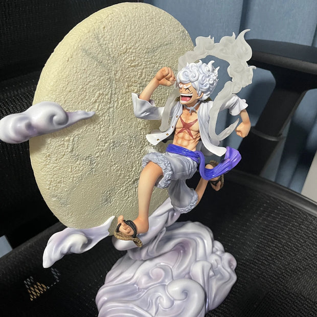 Figurine One Piece Luffy Gear 5 Lumineuse – Édition Collector LED – Manga & Anime