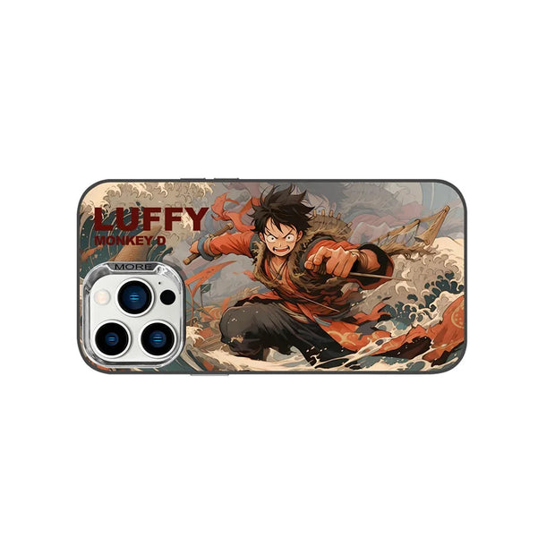 📱 Coque iPhone Luffy – Capitaine des Mugiwara - One Piece 🏴‍☠️