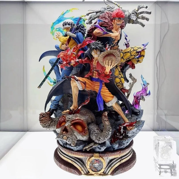 ✨ Figurine One Piece Équipage de Luffy | Luffy, Law et Kidd réunis 🏴‍☠️🔥