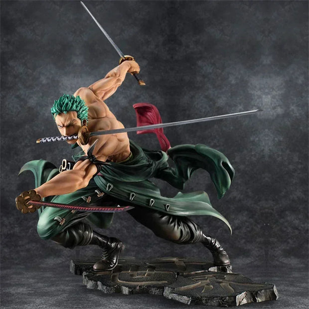 ⚔️ Figurine Roronoa Zoro - One Piece | Technique Santoryu 🏴‍☠️